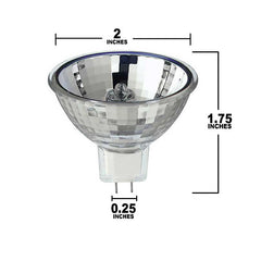 EXZ Titanium bulb dimensions