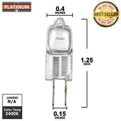 10T3Q/CL 10w 12v  Halogen Bulb
