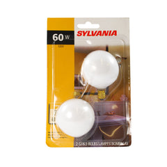 Osram 60W 120V G16.5 Incandescent Decor Light 2 Bulbs / Pack