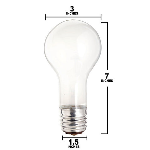Osram Sylvania 100/200/300w PS25 3-Way frosted incandescent light bulb