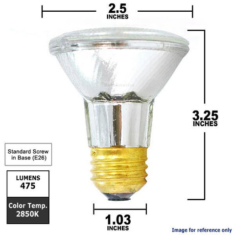 Osram Sylvania 39w PAR20 Flood FL30 Halogen Light Bulb