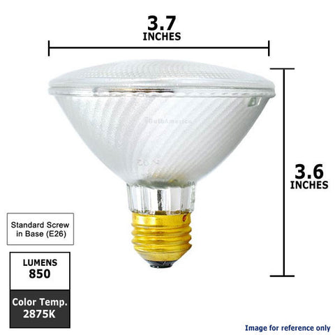 Osram Sylvania 50w PAR30 Narrow Flood NFL25 Halogen Light Bulb
