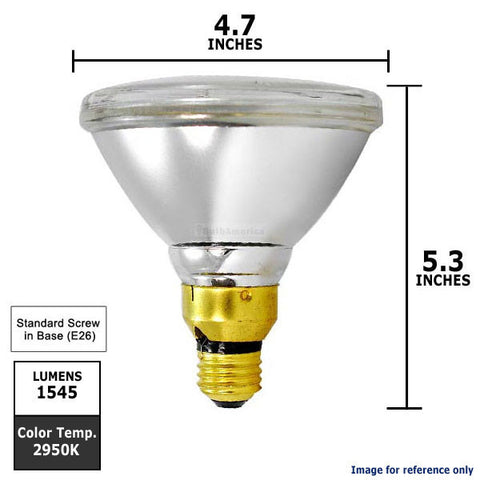 Osram Sylvania 80w 120v PAR38 Narrow Flood NFL25 Halogen Light Bulb