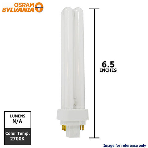 Sylvania CF26DD/E/827/ECO 26w G24Q-3 Warm White 2700K CFL Bulb