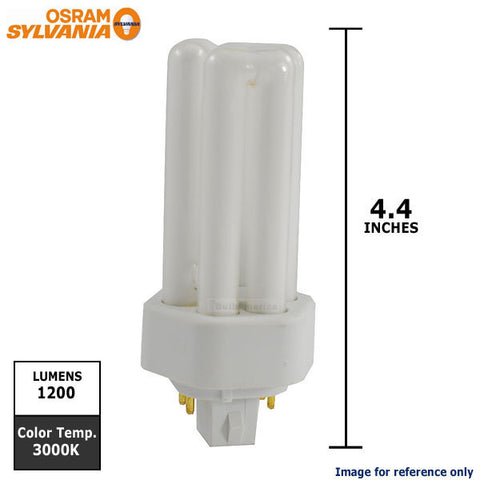 OSRAM SYLVANIA CF18DT/E/IN/835/ECO 18w 3500K GX24q-2 CLF bulb