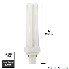G24D-2 Double Tube Fluorescent