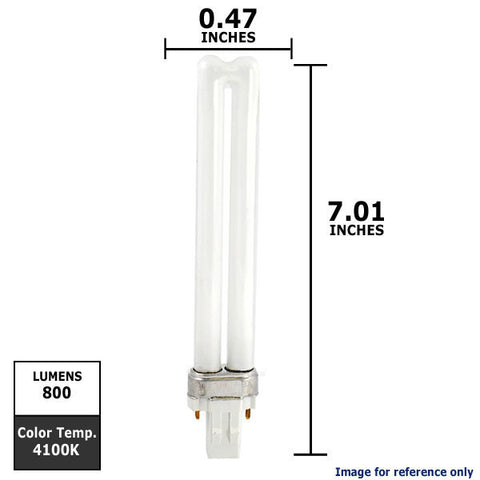 Sylvania CF13DS/841 13W GX23 Soft White 4100 CFL Bulb