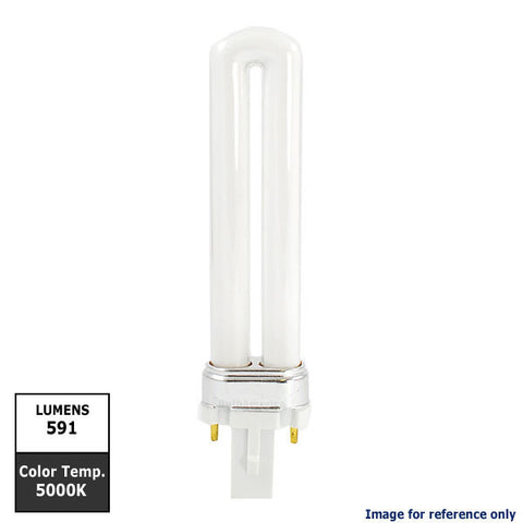 Osram Sylvania 9w CF9DS/850/ECO 5000k fluorescent light bulb