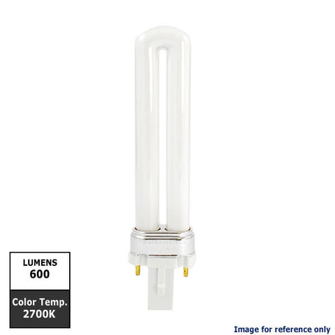 Osram Sylvania 9w CF9DS/827/ECO G23 27000k fluorescent bulb