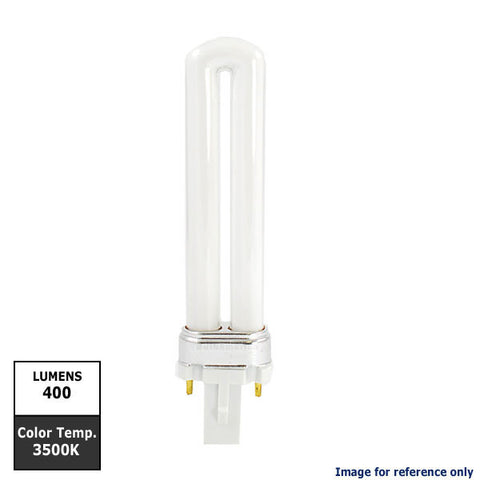 Osram Sylvania 7w CF7DS/835/ECO 3500k fluorescent light bulb