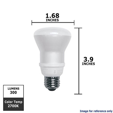 Osram Sylvania 9W R20 E26 Dulux EL Compact Fluorescent Light Bulb