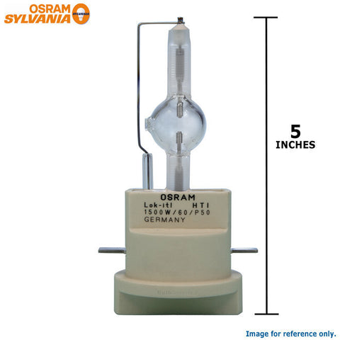 Osram Sylvania 1500w 100v PGJX50 HTI Lok-it Metal Halide Lamp