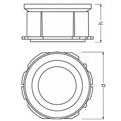 Kreios G1 24Deg Lens dimension