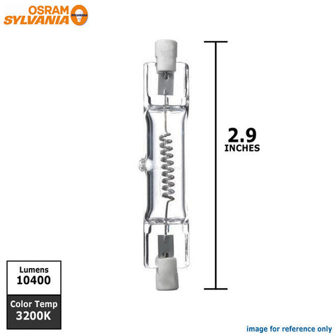 Osram Sylvania FDA 400w 120v Double-Ended R7s Halogen Light Bulb