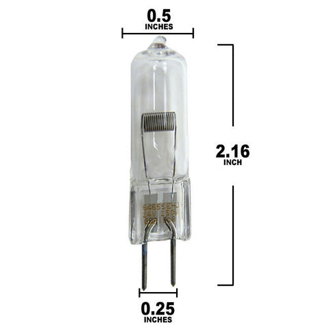Osram EHJ 64655 HLX lamp 250w 24v G6.35 Halogen lamp