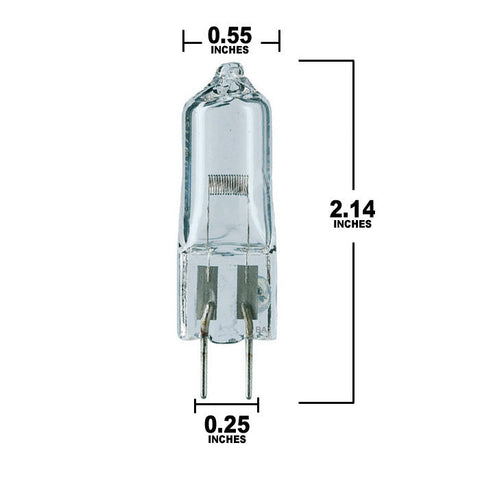 Osram EVC 64657 HLX 250w 24v G6.35 Halogen light bulb