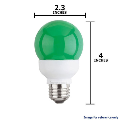 Osram Sylvania Globe G19 1w Green LED Bulb