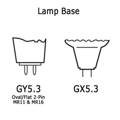 GY5.3 and GX5.3 Lamp Bases