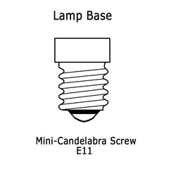 Lamp Base - Mini candelabra screw E11