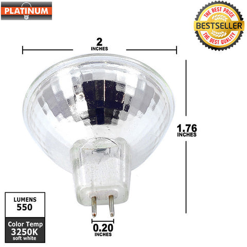 ELC5 bulb Platinum MR16 250W 24V GX5.3 3250k Halogen Light Bulb
