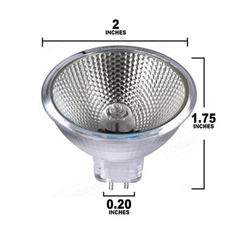 Osram EXT lamp 50w 12V MR16 SP10 Titanium Light bulb