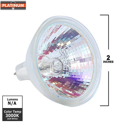 EXT bulb Platinum MR16 50w 12V NSP12 FG GU5.3 Halogen Light Bulb