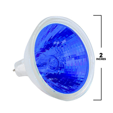 EXT/B bulb Platinum Blue MR16 50w 12v G5.3 Halogen Light Bulb