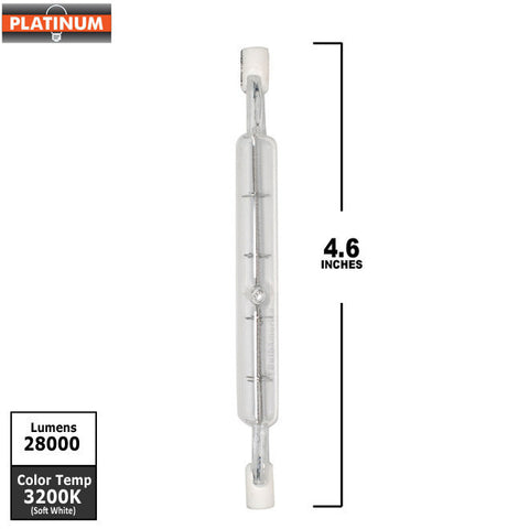 PLATINUM FCM 1000w 120v R7s Base Halogen light Bulb