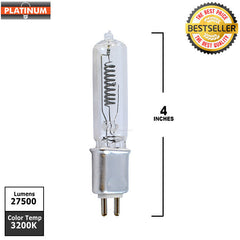 Platinum FEL 1000w halogen bulb