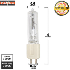 FLK /X 575w 115v  G9.5 Medium Bipin Halogen light  Bulbs
