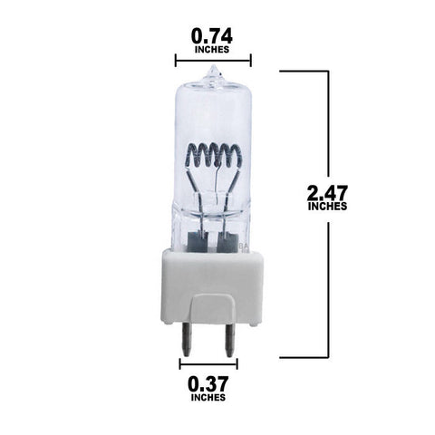 Osram FTK lamp 500w 120v GY9.5 Halogen Light Bulb