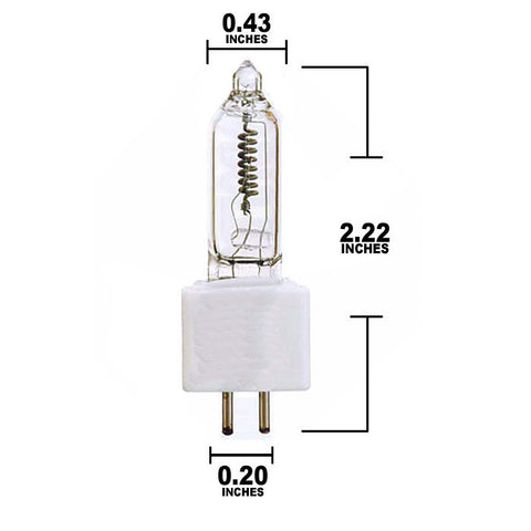Osram GCA lamp 250w 120v G5.3 Single Ended Halogen light Bulb