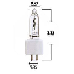 GCA Bulb dimensions