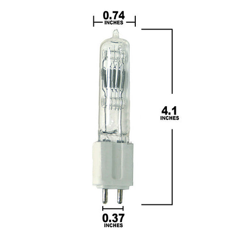 Osram GLA lamp 575w 115v G9.5 Halogen Light Bulb