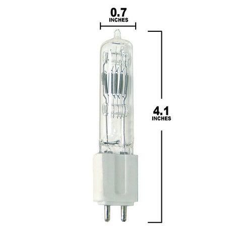 Osram Sylvania GLC lamp 575w 115v G9.5 3250k Halogen Light Bulb