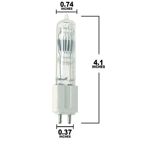Osram GLE Lamp 750w 115v G9.5 Halogen Light Bulb