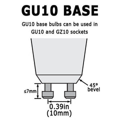 EXN GU10 Flood FG halogen bulb