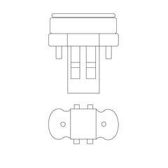 Osram 13W DS Single Tube 2-Pin GX23 Fluorescent Light Bulb