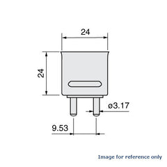 EHG 750w 120v Q/CL G9.5 Medium Bipin  Halogen light Bulb