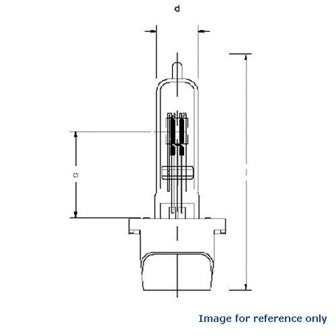 Osram QXL lamp 750w 77v T6 Long Life Halogen Light Bulb