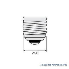 Osram 30w 120v R20 Medium brass base bulb