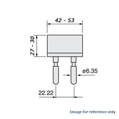 Osram HWLV 1200w 80v Tungsten Halogen Lamp