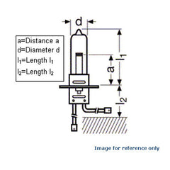 Osram 150w 6.6A 150 T4 64361Z HLX Airfield Bulb