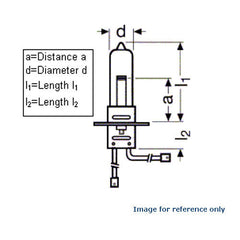 Osram 200w 6.6A 200 T4 64382C HLX Airfield Bulb