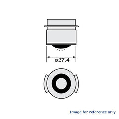 Osram 1000w 120v EGK P28s Medium Prefocus Halogen light  Bulb