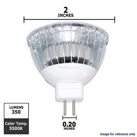 Platinum 6W LED MR16 Dimmable 45 Daylight White Lamp