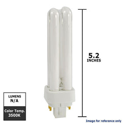 G24Q-1 Double Tube Fluorescent