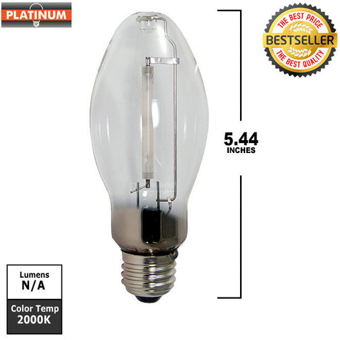 PLATINUM 70w / MED ED17 High Pressure Sodium bulb