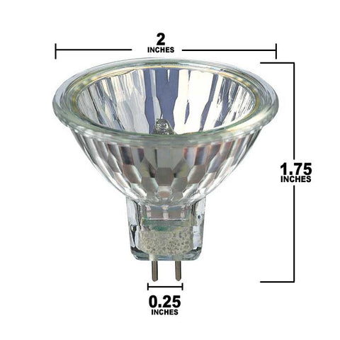 Osram Sylvania 50w 12v MR16 GU5.3 IR SP10 Halogen light bulb