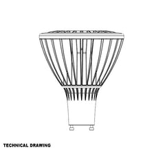 Osram 17W 120V PAR30L GU24 LED Light Bulb